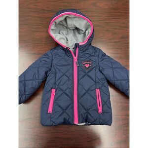 OshKosh B’Gosh Navy Puffer Coat Size 18 Months